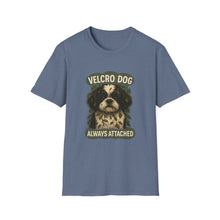 Velcro Dog Always Attached T-Shirt | Clingy Shih Tzu Shirt, Funny Pet Parent Tee, Dog Lover Gift, Cute Unisex Dog Apparel