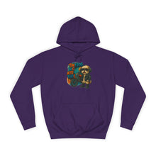 Tiny Dog College Hoodie, Unisex Sweatshirt, Cozy College Gear, Funny Animal Apparel, Cute Pet Lover Gift, Casual Wear