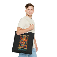 I Speak Fluent Shih Tzu – Neon Funny Dog Tote Bag | Gift for Shih Tzu Moms & Small Dog Lovers