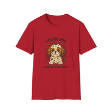 Velcro Dog Always Attached T-Shirt | Clingy Shih Tzu Shirt, Funny Pet Parent Tee, Dog Lover Gift, Cute Unisex Dog Apparel