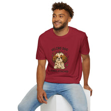 Velcro Dog Always Attached T-Shirt | Clingy Shih Tzu Shirt, Funny Pet Parent Tee, Dog Lover Gift, Cute Unisex Dog Apparel