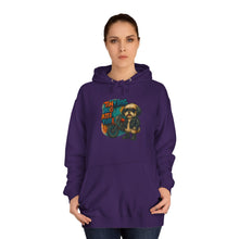 Tiny Dog College Hoodie, Unisex Sweatshirt, Cozy College Gear, Funny Animal Apparel, Cute Pet Lover Gift, Casual Wear