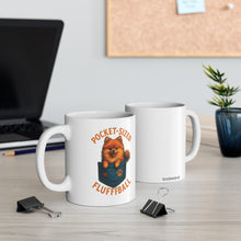 Pocket-Sized Fluffball Mug | Cute Pomeranian Coffee Cup, Funny Dog Lover Gift, Small Dog Drinkware