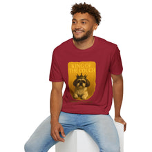 King of the Couch T-Shirt | Lazy Dog Humor Tee, Shih Tzu Royalty Shirt, Funny Pet Dad Gift