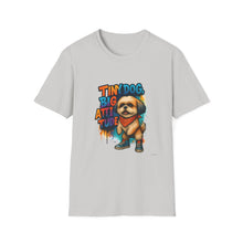 Tiny Dog, Big Attitude T-Shirt | Sassy Shih Tzu Humor Tee, Funny Pet Personality Shirt, Dog Owner Gift
