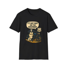 Vintage Dog Motorcycle T-Shirt, Funny Pet Tee, Gift for Dog Lovers, Road Trip Apparel, Cute Animal Shirt, Casual Everyday Wear