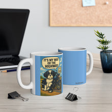 It’s My Way or the Highway Mug | Bossy Shih Tzu Coffee Cup, Funny Dog Owner Gift, Pet Attitude Morning Drinkware