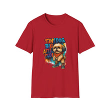 Tiny Dog, Big Attitude T-Shirt | Sassy Shih Tzu Humor Tee, Funny Pet Personality Shirt, Dog Owner Gift