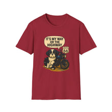 Vintage Dog Motorcycle T-Shirt, Funny Pet Tee, Gift for Dog Lovers, Road Trip Apparel, Cute Animal Shirt, Casual Everyday Wear