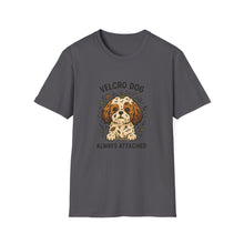 Velcro Dog Always Attached T-Shirt | Clingy Shih Tzu Shirt, Funny Pet Parent Tee, Dog Lover Gift, Cute Unisex Dog Apparel