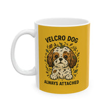 Velcro Dog, Always Attached Mug | Clingy Shih Tzu Coffee Cup, Funny Dog Mom Gift, Small Dog Humor