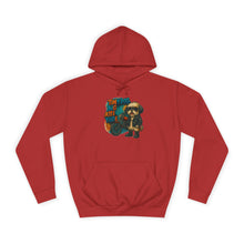 Tiny Dog College Hoodie, Unisex Sweatshirt, Cozy College Gear, Funny Animal Apparel, Cute Pet Lover Gift, Casual Wear