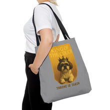 Copy of Funny Dog Tote Bag – “You’re Not Going Without Me” | Pet Parent Gift, Dog Mom Bag, Puppy Travel