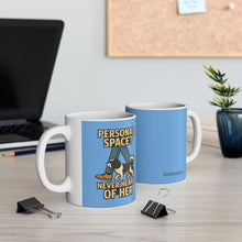 Personal Space? Never Heard of Her Mug | Funny Clingy Shih Tzu Coffee Cup, Dog Mom Gift, Velcro Dog Humor