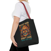 I Speak Fluent Shih Tzu – Neon Funny Dog Tote Bag | Gift for Shih Tzu Moms & Small Dog Lovers