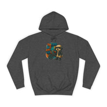 Tiny Dog College Hoodie, Unisex Sweatshirt, Cozy College Gear, Funny Animal Apparel, Cute Pet Lover Gift, Casual Wear