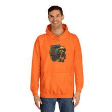 Tiny Dog College Hoodie, Unisex Sweatshirt, Cozy College Gear, Funny Animal Apparel, Cute Pet Lover Gift, Casual Wear