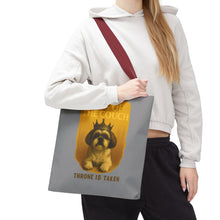 Copy of Funny Dog Tote Bag – “You’re Not Going Without Me” | Pet Parent Gift, Dog Mom Bag, Puppy Travel