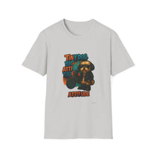 Tiny Dog, Big Attitude T-Shirt | Funny Biker Dog Tee, Shih Tzu Gift, Motorcycle Graphic Shirt for Pet Lovers