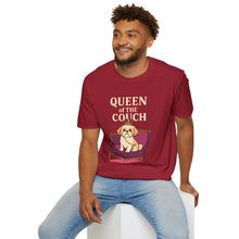 Queen of the Couch T-Shirt (Transparent) | Funny Shih Tzu Mom Tee, Dog Lover Gift, Cute Unisex Dog Shirt → Clean, keyword-rich, includes 