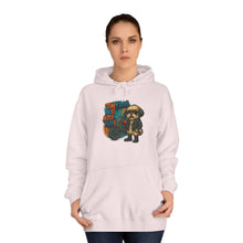 Tiny Dog College Hoodie, Unisex Sweatshirt, Cozy College Gear, Funny Animal Apparel, Cute Pet Lover Gift, Casual Wear