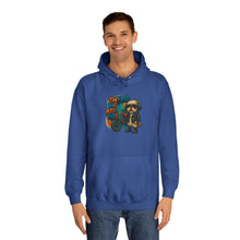 Tiny Dog College Hoodie, Unisex Sweatshirt, Cozy College Gear, Funny Animal Apparel, Cute Pet Lover Gift, Casual Wear