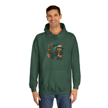 Tiny Dog College Hoodie, Unisex Sweatshirt, Cozy College Gear, Funny Animal Apparel, Cute Pet Lover Gift, Casual Wear
