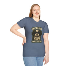Velcro Dog Always Attached T-Shirt | Clingy Shih Tzu Shirt, Funny Pet Parent Tee, Dog Lover Gift, Cute Unisex Dog Apparel