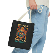 I Speak Fluent Shih Tzu – Neon Funny Dog Tote Bag | Gift for Shih Tzu Moms & Small Dog Lovers