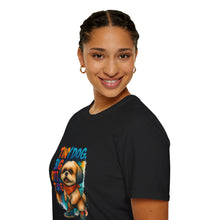Tiny Dog, Big Attitude T-Shirt | Sassy Shih Tzu Humor Tee, Funny Pet Personality Shirt, Dog Owner Gift