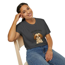 Velcro Dog Always Attached T-Shirt | Clingy Shih Tzu Shirt, Funny Pet Parent Tee, Dog Lover Gift, Cute Unisex Dog Apparel