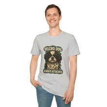 Velcro Dog Always Attached T-Shirt | Clingy Shih Tzu Shirt, Funny Pet Parent Tee, Dog Lover Gift, Cute Unisex Dog Apparel