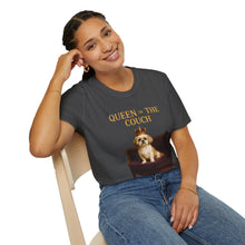 Queen of the Couch T-Shirt (Transparent) | Funny Shih Tzu Mom Tee, Dog Lover Gift, Cute Unisex Dog Shirt → Clean, keyword-rich, includes 