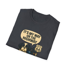 Vintage Dog Motorcycle T-Shirt, Funny Pet Tee, Gift for Dog Lovers, Road Trip Apparel, Cute Animal Shirt, Casual Everyday Wear