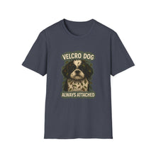 Velcro Dog Always Attached T-Shirt | Clingy Shih Tzu Shirt, Funny Pet Parent Tee, Dog Lover Gift, Cute Unisex Dog Apparel