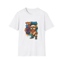Tiny Dog, Big Attitude T-Shirt | Sassy Shih Tzu Humor Tee, Funny Pet Personality Shirt, Dog Owner Gift
