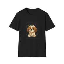 Velcro Dog Always Attached T-Shirt | Clingy Shih Tzu Shirt, Funny Pet Parent Tee, Dog Lover Gift, Cute Unisex Dog Apparel