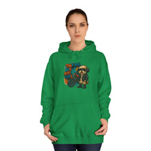 Tiny Dog College Hoodie, Unisex Sweatshirt, Cozy College Gear, Funny Animal Apparel, Cute Pet Lover Gift, Casual Wear