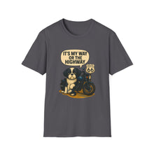 Vintage Dog Motorcycle T-Shirt, Funny Pet Tee, Gift for Dog Lovers, Road Trip Apparel, Cute Animal Shirt, Casual Everyday Wear