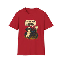 Vintage Dog Motorcycle T-Shirt, Funny Pet Tee, Gift for Dog Lovers, Road Trip Apparel, Cute Animal Shirt, Casual Everyday Wear