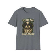 Velcro Dog Always Attached T-Shirt | Clingy Shih Tzu Shirt, Funny Pet Parent Tee, Dog Lover Gift, Cute Unisex Dog Apparel