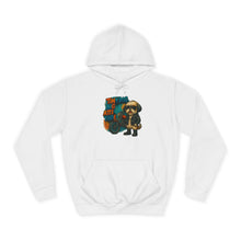 Tiny Dog College Hoodie, Unisex Sweatshirt, Cozy College Gear, Funny Animal Apparel, Cute Pet Lover Gift, Casual Wear