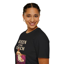 Queen of the Couch T-Shirt (Transparent) | Funny Shih Tzu Mom Tee, Dog Lover Gift, Cute Unisex Dog Shirt → Clean, keyword-rich, includes 