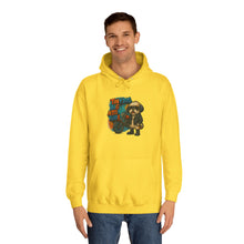 Tiny Dog College Hoodie, Unisex Sweatshirt, Cozy College Gear, Funny Animal Apparel, Cute Pet Lover Gift, Casual Wear