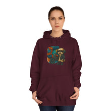 Tiny Dog College Hoodie, Unisex Sweatshirt, Cozy College Gear, Funny Animal Apparel, Cute Pet Lover Gift, Casual Wear