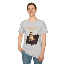 Queen of the Couch T-Shirt (Transparent) | Funny Shih Tzu Mom Tee, Dog Lover Gift, Cute Unisex Dog Shirt → Clean, keyword-rich, includes 