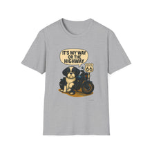 Vintage Dog Motorcycle T-Shirt, Funny Pet Tee, Gift for Dog Lovers, Road Trip Apparel, Cute Animal Shirt, Casual Everyday Wear