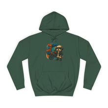 Tiny Dog College Hoodie, Unisex Sweatshirt, Cozy College Gear, Funny Animal Apparel, Cute Pet Lover Gift, Casual Wear