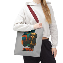 Tiny Dog, Big Attitude Tote Bag – Funny Small Dog Gift for Pet Parents, Dog Moms, and Animal Lovers