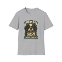 Velcro Dog Always Attached T-Shirt | Clingy Shih Tzu Shirt, Funny Pet Parent Tee, Dog Lover Gift, Cute Unisex Dog Apparel